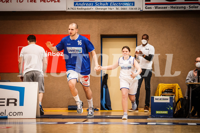 Basketball, bet-at-home Basketball Superliga 2021/22, Platzierungsrunde Spiel 8, Oberwart Gunners, UBSC Graz, 