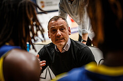 Basketball, bet-at-home Basketball Superliga 2021/22, Platzierungsrunde Spiel 8, Oberwart Gunners, UBSC Graz, Ervin Dragsic (Head Coach)