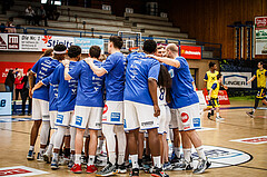 Basketball, bet-at-home Basketball Superliga 2021/22, Platzierungsrunde Spiel 8, Oberwart Gunners, UBSC Graz, 