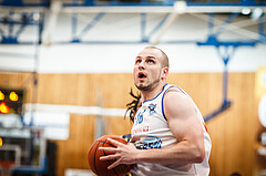 Basketball, bet-at-home Basketball Superliga 2021/22, Platzierungsrunde Spiel 8, Oberwart Gunners, UBSC Graz, Renato Poljak (16)