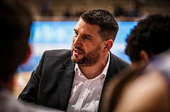 Basketball, bet-at-home Basketball Superliga 2021/22, Platzierungsrunde Spiel 8, Oberwart Gunners, UBSC Graz, Horst Leitner (Coach)