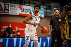 Basketball, bet-at-home Basketball Superliga 2021/22, Platzierungsrunde Spiel 8, Oberwart Gunners, UBSC Graz, Stefan Blazevic (13)