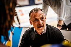 Basketball, bet-at-home Basketball Superliga 2021/22, Platzierungsrunde Spiel 8, Oberwart Gunners, UBSC Graz, Ervin Dragsic (Head Coach)
