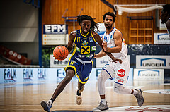 Basketball, bet-at-home Basketball Superliga 2021/22, Platzierungsrunde Spiel 8, Oberwart Gunners, UBSC Graz, Lesly Varner (11)