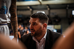Basketball, bet-at-home Basketball Superliga 2021/22, Platzierungsrunde Spiel 8, Oberwart Gunners, UBSC Graz, Horst Leitner (Coach)