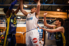 Basketball, bet-at-home Basketball Superliga 2021/22, Platzierungsrunde Spiel 8, Oberwart Gunners, UBSC Graz, Renato Poljak (16)