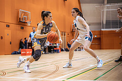 Basketball, Win2Day Basketball Damen Superliga 2022/23, Grunddurchgang 12.Runde, Vienna Timberwolves, BK Raiffeisen Duchess Klosterneuburg, Lisa Zderadicka (5)