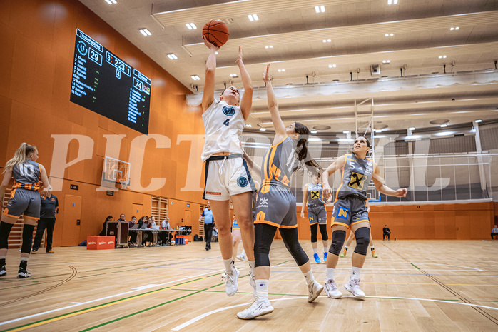 Basketball, Win2Day Basketball Damen Superliga 2022/23, Grunddurchgang 12.Runde, Vienna Timberwolves, BK Raiffeisen Duchess Klosterneuburg, Magdalena Schmidt (4)