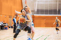 Basketball, Win2Day Basketball Damen Superliga 2022/23, Grunddurchgang 12.Runde, Vienna Timberwolves, BK Raiffeisen Duchess Klosterneuburg, Lilla Horvath (21), Mira Eulering (7)