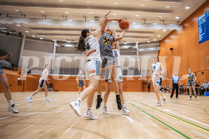 Basketball, Win2Day Basketball Damen Superliga 2022/23, Grunddurchgang 12.Runde, Vienna Timberwolves, BK Raiffeisen Duchess Klosterneuburg, Sarah Schicher (15)
