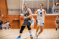 Basketball, Win2Day Basketball Damen Superliga 2022/23, Grunddurchgang 12.Runde, Vienna Timberwolves, BK Raiffeisen Duchess Klosterneuburg, Lilla Horvath (21), Cristina Nino (2)
