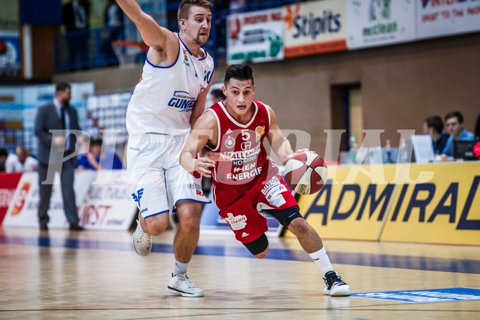 Basketball, ABL 2018/19, Grunddurchgang 1.Runde, Oberwart Gunners, BC Vienna, Mustafa Hassan Zadeh (5)