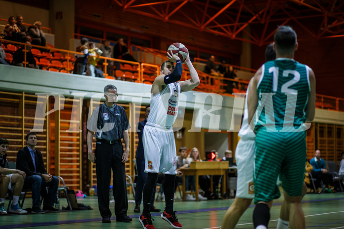 Basketball, Basketball Zweite Liga, Grunddurchgang 16.Runde, BBC Nord Dragonz, KOS Celovec, Filip Mileta (6)