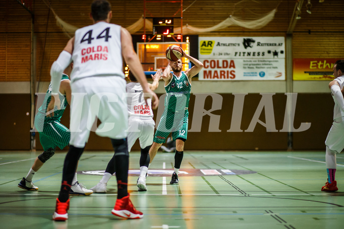 Basketball, Basketball Zweite Liga, Grunddurchgang 16.Runde, BBC Nord Dragonz, KOS Celovec, Tiso Cvitkovic (12)