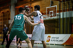 Basketball, Basketball Zweite Liga, Grunddurchgang 16.Runde, BBC Nord Dragonz, KOS Celovec, Lukas Knor (21); Rijad Dzigal (15)