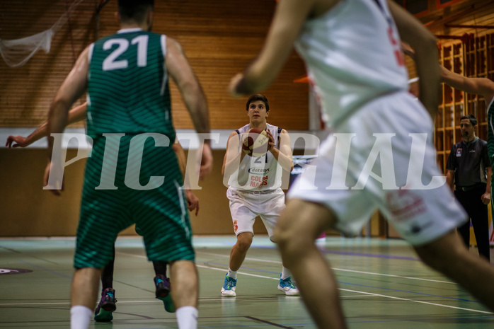 Basketball, Basketball Zweite Liga, Grunddurchgang 16.Runde, BBC Nord Dragonz, KOS Celovec, Lukas Knor (21)