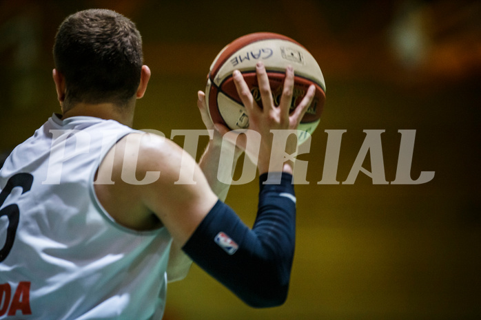 Basketball, Basketball Zweite Liga, Grunddurchgang 16.Runde, BBC Nord Dragonz, KOS Celovec, Filip Mileta (6)