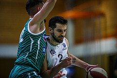 Basketball, Basketball Zweite Liga, Grunddurchgang 16.Runde, BBC Nord Dragonz, KOS Celovec, Petar Cosic (2)