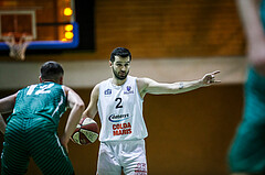 Basketball, Basketball Zweite Liga, Grunddurchgang 16.Runde, BBC Nord Dragonz, KOS Celovec, Petar Cosic (2)