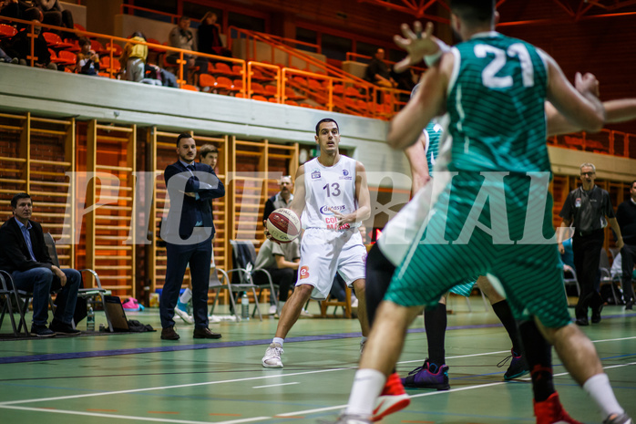 Basketball, Basketball Zweite Liga, Grunddurchgang 16.Runde, BBC Nord Dragonz, KOS Celovec, Philipp Kedl (13)