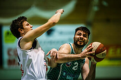Basketball, Basketball Zweite Liga, Grunddurchgang 16.Runde, BBC Nord Dragonz, KOS Celovec, Marin Sliskovic (21)