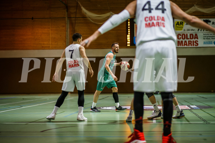 Basketball, Basketball Zweite Liga, Grunddurchgang 16.Runde, BBC Nord Dragonz, KOS Celovec, Tiso Cvitkovic (12)