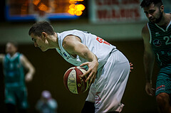 Basketball, Basketball Zweite Liga, Grunddurchgang 16.Runde, BBC Nord Dragonz, KOS Celovec, Filip Mileta (6)