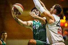 Basketball, Basketball Zweite Liga, Grunddurchgang 16.Runde, BBC Nord Dragonz, KOS Celovec, Marin Sliskovic (21)