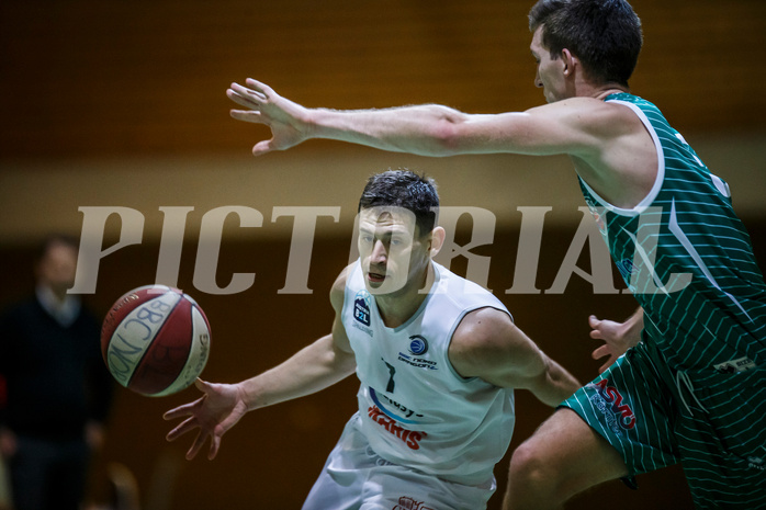Basketball, Basketball Zweite Liga, Grunddurchgang 16.Runde, BBC Nord Dragonz, KOS Celovec, Dragisa Najdanovic (7)