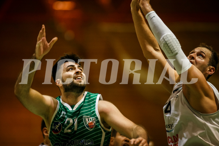 Basketball, Basketball Zweite Liga, Grunddurchgang 16.Runde, BBC Nord Dragonz, KOS Celovec, Marin Sliskovic (21)
