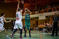 Basketball, Basketball Zweite Liga, Grunddurchgang 16.Runde, BBC Nord Dragonz, KOS Celovec, Marin Sliskovic (18)