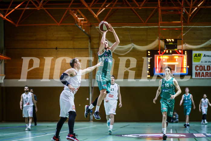 Basketball, Basketball Zweite Liga, Grunddurchgang 16.Runde, BBC Nord Dragonz, KOS Celovec, Tiso Cvitkovic (12)