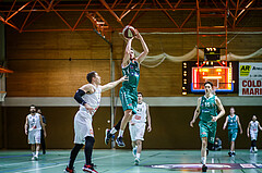 Basketball, Basketball Zweite Liga, Grunddurchgang 16.Runde, BBC Nord Dragonz, KOS Celovec, Tiso Cvitkovic (12)