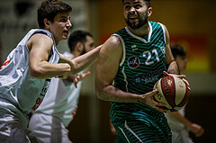 Basketball, Basketball Zweite Liga, Grunddurchgang 16.Runde, BBC Nord Dragonz, KOS Celovec, Marin Sliskovic (21)