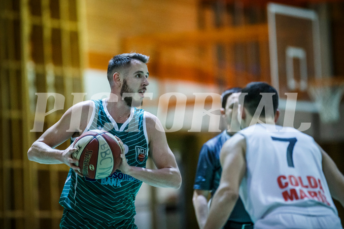 Basketball, Basketball Zweite Liga, Grunddurchgang 16.Runde, BBC Nord Dragonz, KOS Celovec, Tiso Cvitkovic (12)