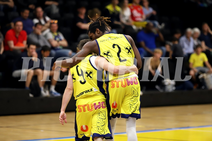 Basketball Superliga 2021/22, Playoffs, Viertelfinale, UBSC Raiffeisen Graz vs SKN St. Pölten Basketball