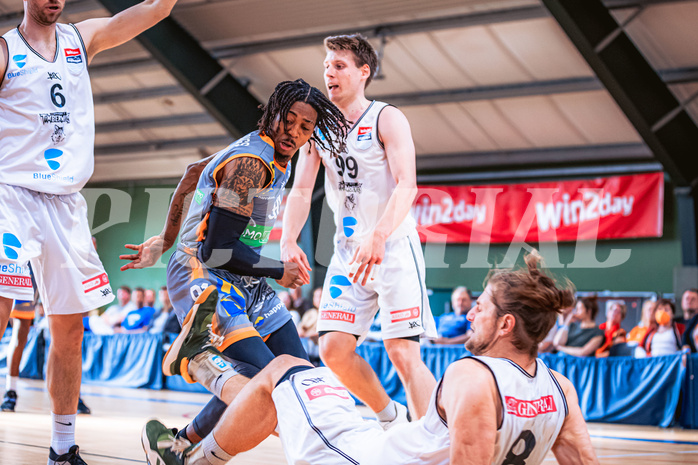 Basketball Basketball Superliga 2021/22, Playdown Spiel 3 Vienna D.C. Timberwolves vs. Klosterneuburg Dukes