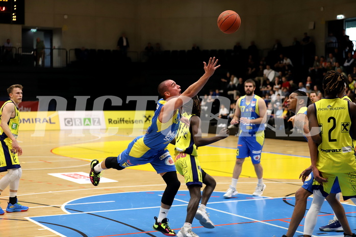 Basketball Superliga 2021/22, Playoffs, Viertelfinale, UBSC Raiffeisen Graz vs SKN St. Pölten Basketball