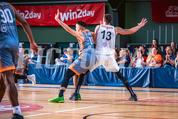 Basketball Basketball Superliga 2021/22, Playdown Spiel 3 Vienna D.C. Timberwolves vs. Klosterneuburg Dukes
