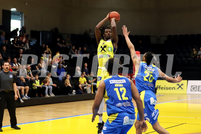 Basketball Superliga 2021/22, Playoffs, Viertelfinale, UBSC Raiffeisen Graz vs SKN St. Pölten Basketball
