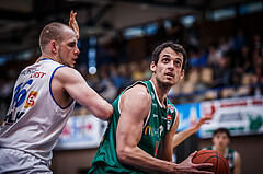 Basketball, bet-at-home Basketball Superliga 2021/22, Playoffs, Viertelfinale Spiel 3, Oberwart Gunners, Kapfenberg Bulls, Nemanja Krstic (12)