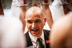 Basketball, bet-at-home Basketball Superliga 2021/22, Playoffs, Viertelfinale Spiel 3, Oberwart Gunners, Kapfenberg Bulls, Michael Schrittwieser (Head Coach)