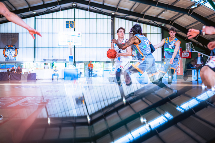 Basketball Basketball Superliga 2021/22, Playdown Spiel 3 Vienna D.C. Timberwolves vs. Klosterneuburg Dukes