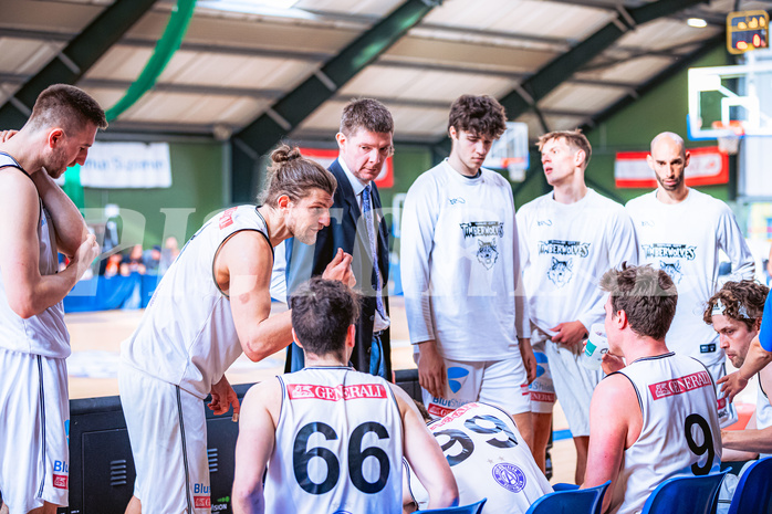 Basketball Basketball Superliga 2021/22, Playdown Spiel 3 Vienna D.C. Timberwolves vs. Klosterneuburg Dukes