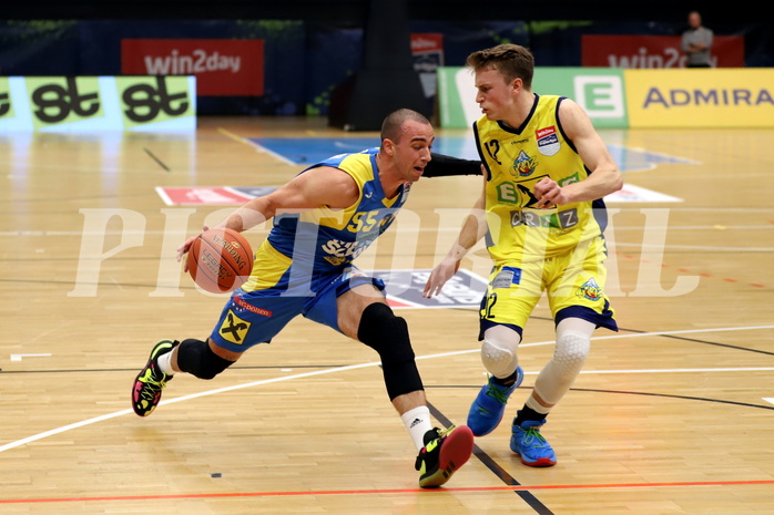 Basketball Superliga 2021/22, Playoffs, Viertelfinale, UBSC Raiffeisen Graz vs SKN St. Pölten Basketball