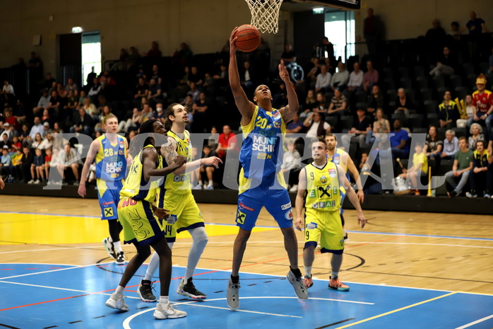 Basketball Superliga 2021/22, Playoffs, Viertelfinale, UBSC Raiffeisen Graz vs SKN St. Pölten Basketball