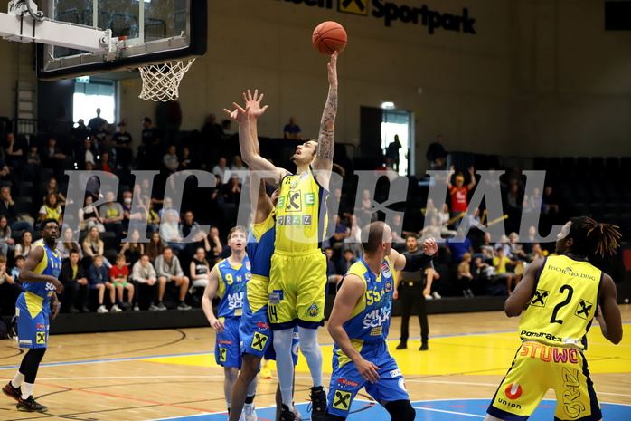 Basketball Superliga 2021/22, Playoffs, Viertelfinale, UBSC Raiffeisen Graz vs SKN St. Pölten Basketball