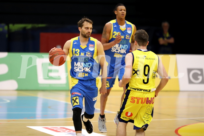 Basketball Superliga 2021/22, Playoffs, Viertelfinale, UBSC Raiffeisen Graz vs SKN St. Pölten Basketball