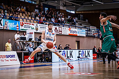 Basketball, bet-at-home Basketball Superliga 2021/22, Playoffs, Viertelfinale Spiel 3, Oberwart Gunners, Kapfenberg Bulls, Ioannis Chatzinikolas (11)