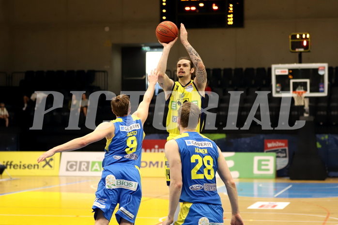 Basketball Superliga 2021/22, Playoffs, Viertelfinale, UBSC Raiffeisen Graz vs SKN St. Pölten Basketball